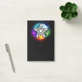 Wiccan pentagram post-it® notes (Kantoor)
