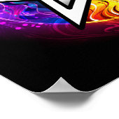 Wiccan pentagram poster (Hoek)