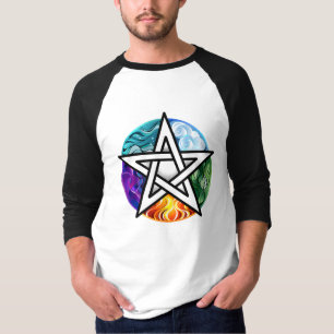 Wiccan pentagram t-shirt