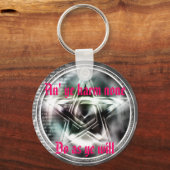 Wiccan Rede Key-keten Sleutelhanger (Voorkant)