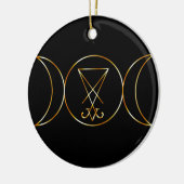 Wiccan-symbool, Triple Goddess Keramisch Ornament (Links)
