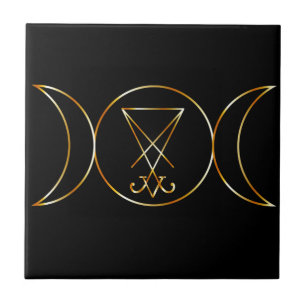 Wiccan-symbool, Triple Goddess Tegeltje