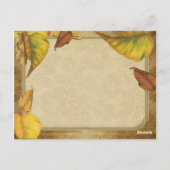 Wiccan Wheel of the Year Carte postale (Dos)