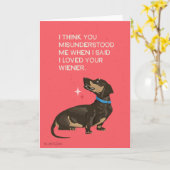 wichelhond kaart (Gele Bloem)