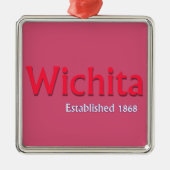 Wichita a établi des ornements Carrés de qualité s (Devant)
