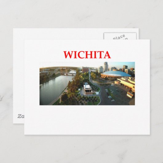 wichita briefkaart (Voorkant / Achterkant)