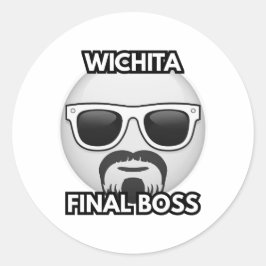 Wichita Final Boss Funny Sticker