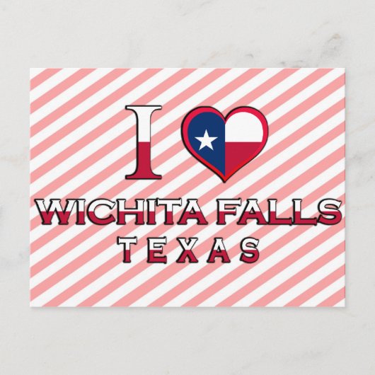 Wichita Herfsten, Texas Briefkaart (Voorkant)