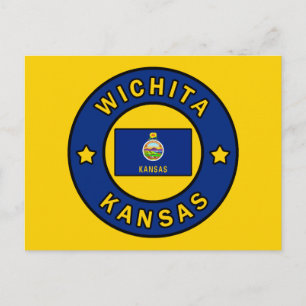 Wichita Kansas Briefkaart