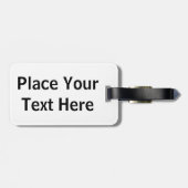 Wichita Kansas ICT Flag Bagagelabel (Achterkant horizontaal)