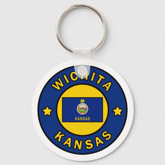 Wichita Kansas Sleutelhanger (Voorkant)