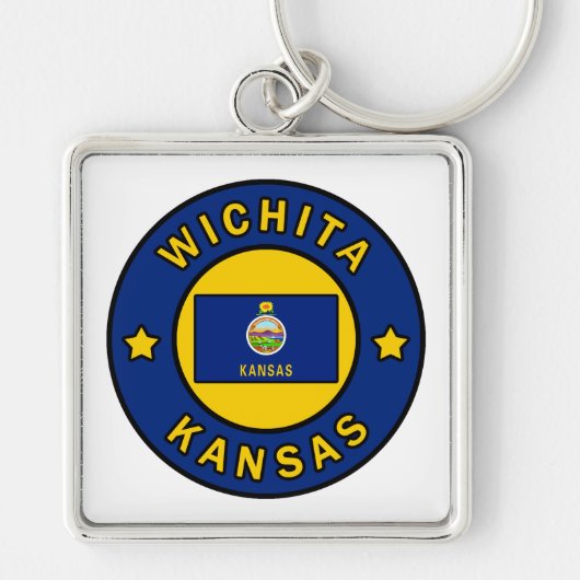 Wichita Kansas Sleutelhanger (Voorkant)