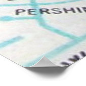 Wichita, KS  Map Poster (Hoek)