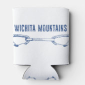 Wichita Mountains Rock-klimmer, Quickdraw Blikjeskoeler (Achterkant)