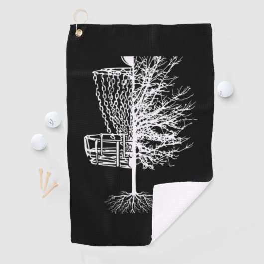 Wick 311 Boom van het leven Disc Golf Handdoek (Insitu)