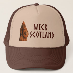 Wick Schotland Viking-snijwerk Trucker Pet