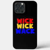 Wick Wick Wack Case-Mate iPhone Case (Achterkant)