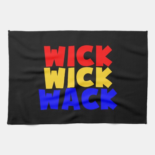 Wick Wick Wack Theedoek (Horizontaal)
