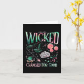 Wicked Changed For Good Kaart (Gele Bloem)