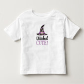 Wicked Cute Witch Hat Halloween Shirt (Voorkant)