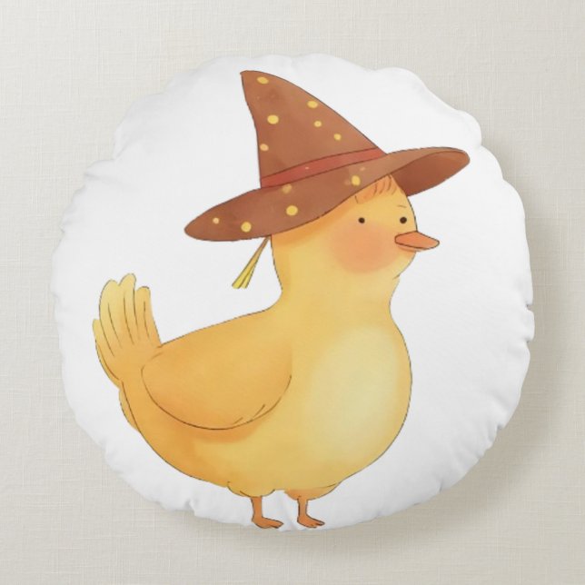 Wicked Duck Baby Pillow Rond Kussen (Voorkant)