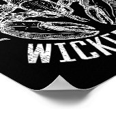 Wicked Good Lobstah Funny Maine Boston Cape Cod Lo Poster (Hoek)