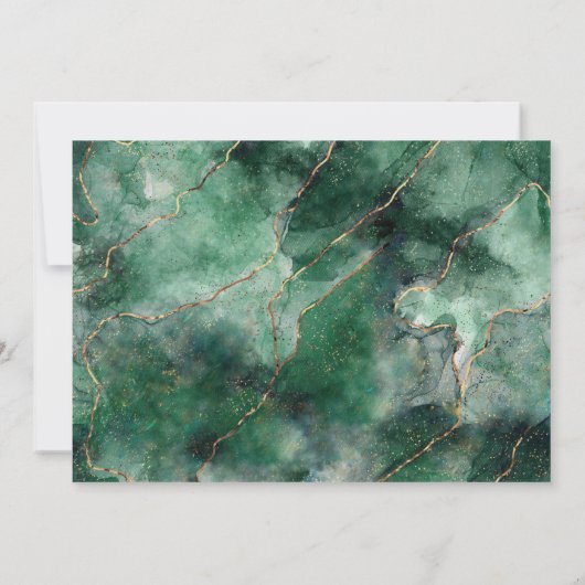 Wicked Good Time Green Birthday Party Invitation (Dos)