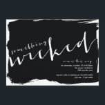 Wicked - Invitation de la fête d'Halloween<br><div class="desc"></div>