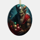 Wicked Krampus  Keramisch Ornament (Rechts)