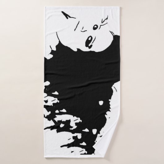 Wicked Mane (Serviette de bain)