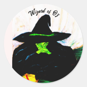 WICKED MELTING WITCH RONDE STICKER