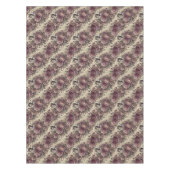 Wicked Plum Petals - Gothic Medium Pattern Tafelkleed (Voorkant)