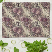 Wicked Plum Petals – Gothic Victoriaans Theedoek (Gevouwen)