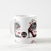 Wicked Polka Radio Hugs and Kisses Mug (Devant gauche)