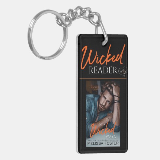Wicked Reader - Zijn Wicked Ways Keyring Sleutelhanger (Voorkant Links)