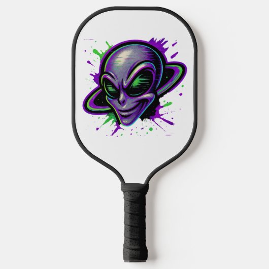 Wicked Shot Alien Pickleball Paddle (Voorkant)