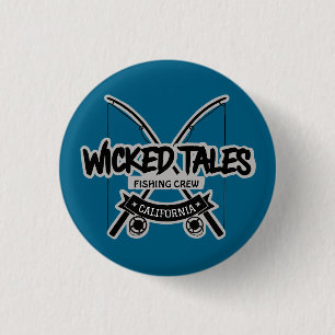 Wicked Tales Gevist Ronde Button 3,2 Cm