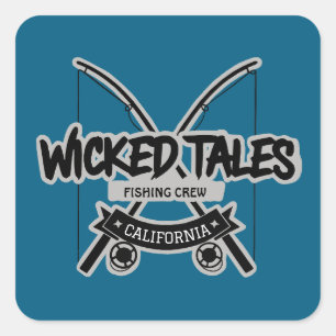 Wicked Tales Gevist Vierkante Sticker