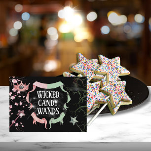 Wicked Theme Tent Food Kaart