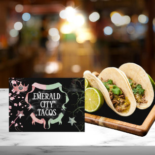 Wicked Theme Tent Food Kaart