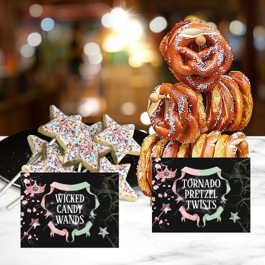 Wicked Theme Voedsel Tekenen 2 Poster