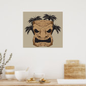 Wicked Tiki Carving Poster (Cuisine)
