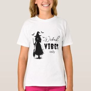 Wicked Vibes Only beroemd gemaakt door Halloween B T-shirt