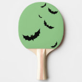 Wicked Whacks: Halloween-geïnspireerde Ping Pong P Tafeltennisbatje (Voorkant)