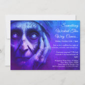 Wicked Witch Halloween Costume Fête Invitation (Devant)