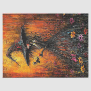 Wicked Witch in Groot Pet Decoupage Tissuepapier