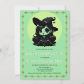 Wicked Witch Kostuumfeest Kaart (Voorkant)