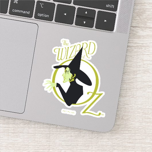 Wicked Witch™ The Wizard Of Oz™ Logo Sticker (Detail)