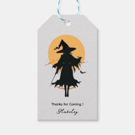 Wicked Witch Unieke Halloween Cadeaulabel