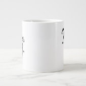 Wicked Without Coffee – Funny Witchy Coffee Lover  Extra Grote Beker (Voorkant)